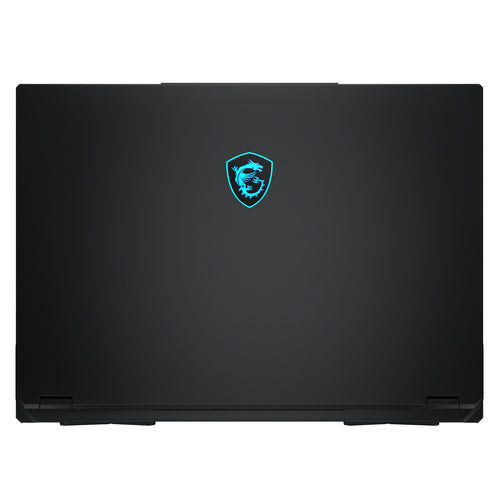 MSI Stealth 18 HX AI A2XWJG-013FR – lukket låg med MSI-logo