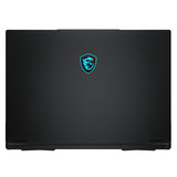 MSI Stealth 18 HX AI A2XWJG-013FR – lukket låg med MSI-logo