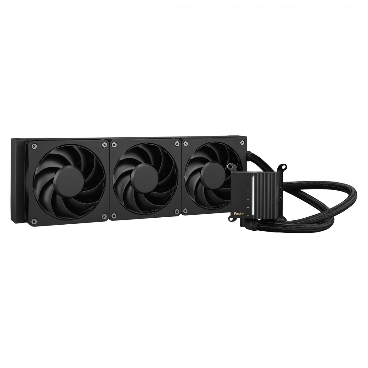 ASUS ProArt LC 360 AiO Liquid Cooler with 3x120mm Alphacool Apex Stealth Metal Power Fans ASUS