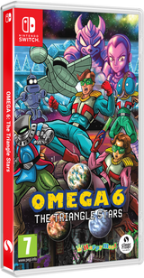 OMEGA 6 The Triangle Stars – Nintendo Switch – spilomslag
