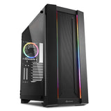 Sharkoon ELITE SHARK CA200M, big-tower case (black, Tempered Glass) Sharkoon