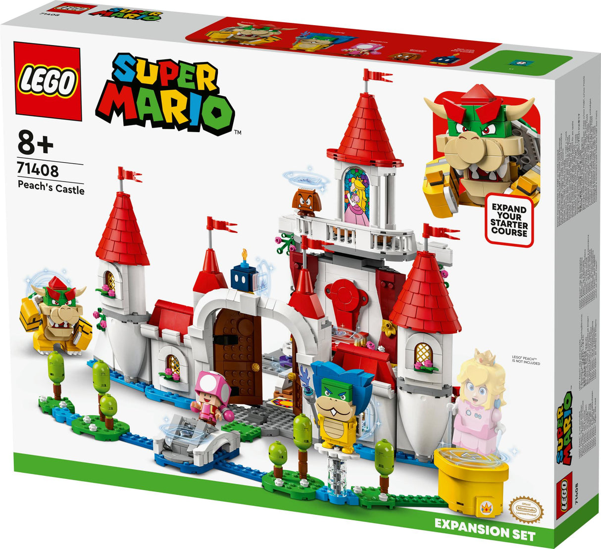 LEGO Super Mario - Peach’s Castle Expansion Set (71408) LEGO