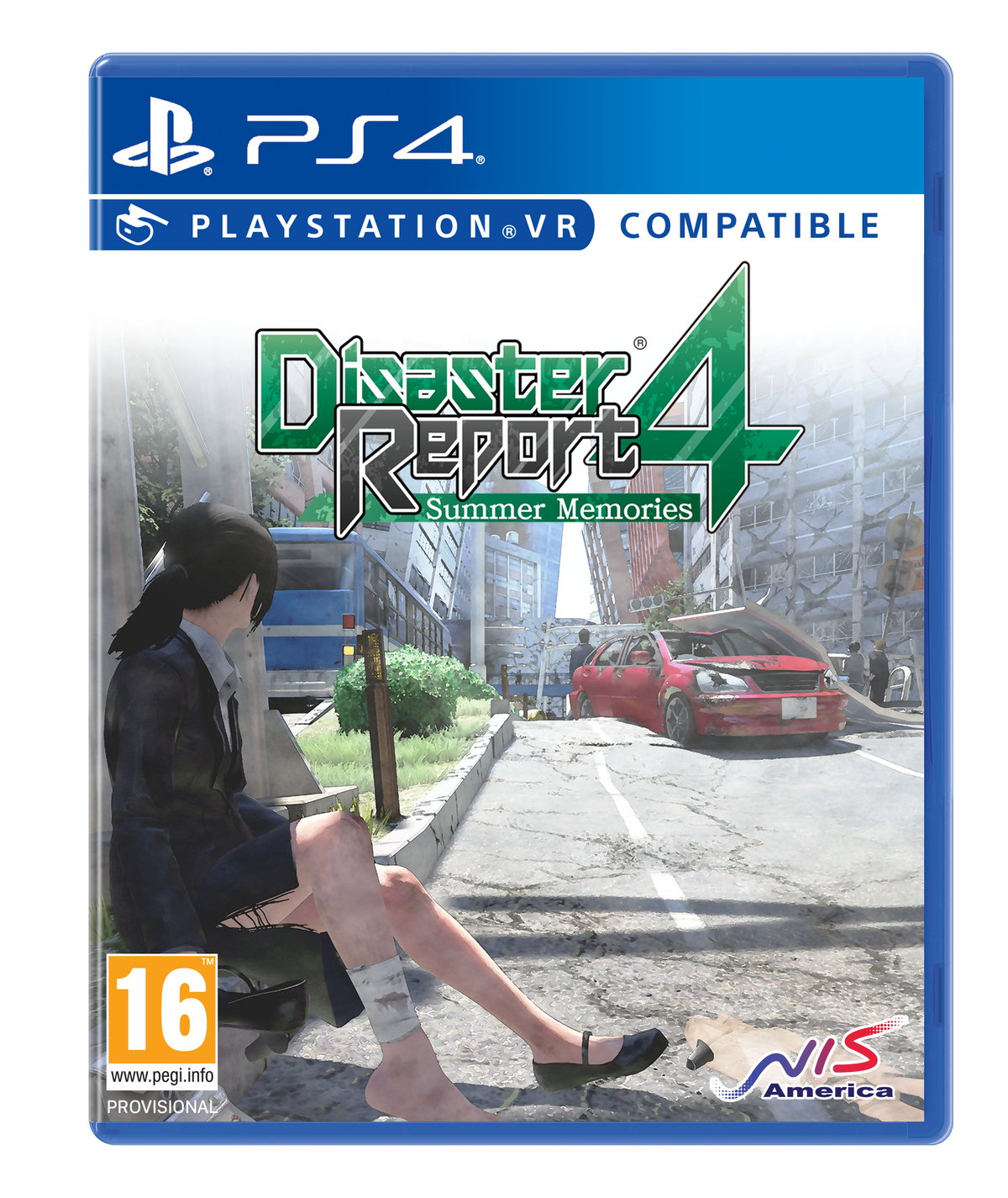 Disaster Report 4: Summer Memories - PS4 - omslag