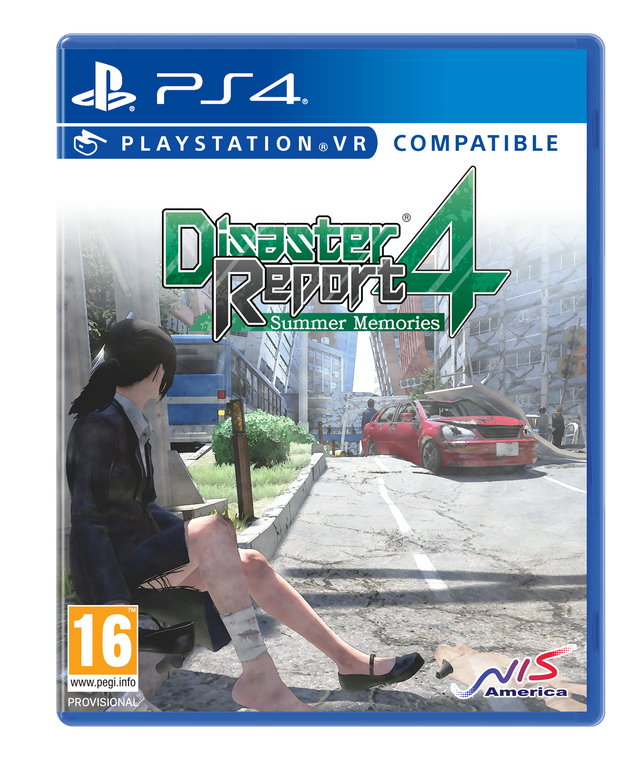 Disaster Report 4: Summer Memories - PS4 - omslag