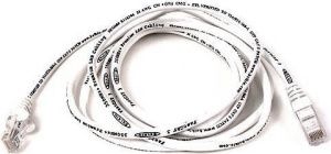 Hvidt Sharkoon Cat6 kabel samlet i en rulle