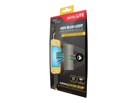 Steelplay Screen Protection Kit 9H Anti Blue-Light Tempered Glass - Switch Lite SteelPlay