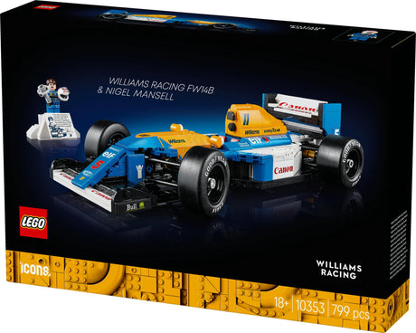 LEGO 10353 Icons Williams Racing FW14B with Nigel Mansell