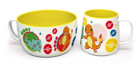 POKEMON - Breakfast Set Mug + Bowl - Pikachu & Kanto Starters Abysse