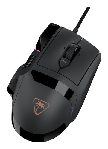 Turtle Beach Command MC3 – kablet gamingmus, sort – Overside med kabel