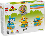 LEGO 10448 DUPLO Town Animals on Wheels 3-in-1 Set, Construction Toy LEGO