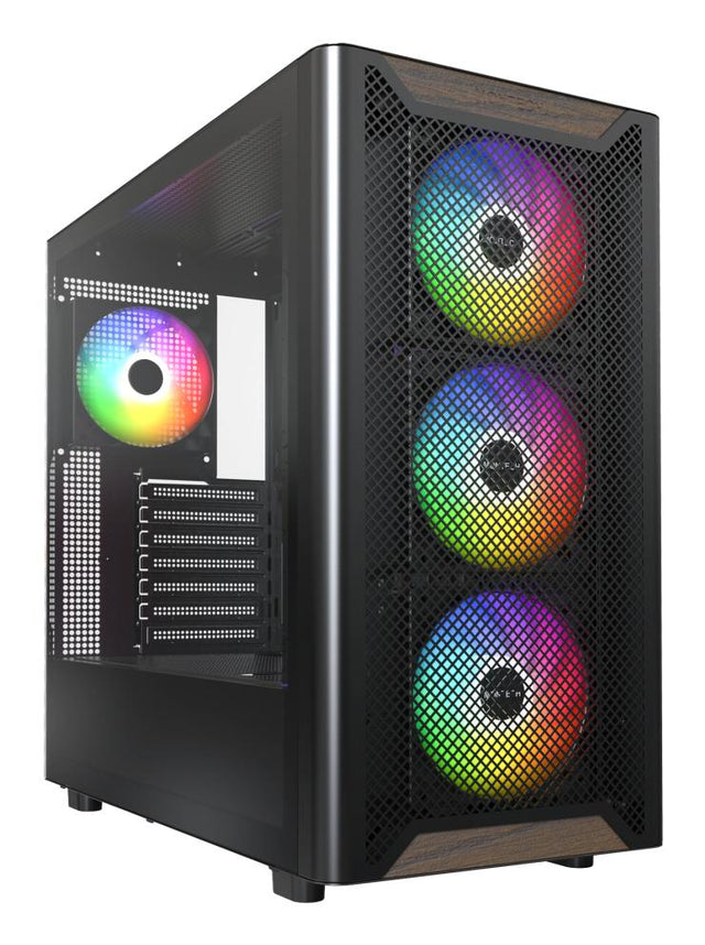 Montech XR Wood Tower ATX Sort Montech