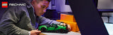 LEGO Technic 42241 – Grøn Bugatti Chiron Pur Sport – produktdetalje eller byggeeksempel 22