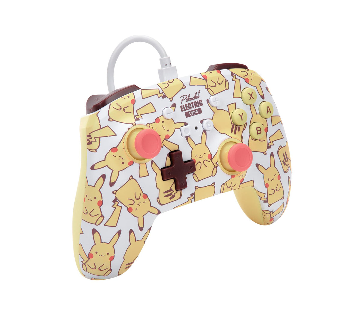 PowerA NSW Enhanced kablet Controller - Pikachu Blush