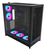 Montech HS01 PRO, ATX, Mesh front, 5 Pre-installed fans - Black Telon Technology Co Ltd (Montech)
