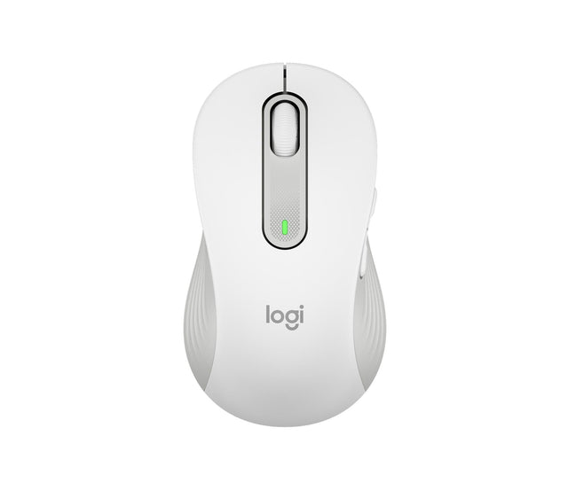 Logitech - M650 Signature - Large Wireless Mouse - White ( Left Handed ) Logitech
