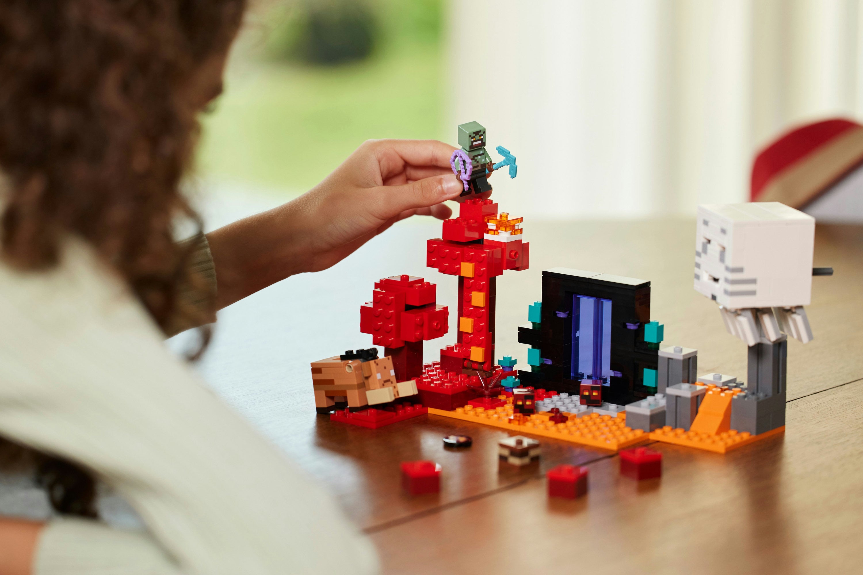 LEGO Minecraft - The Nether Portal Ambush LEGO
