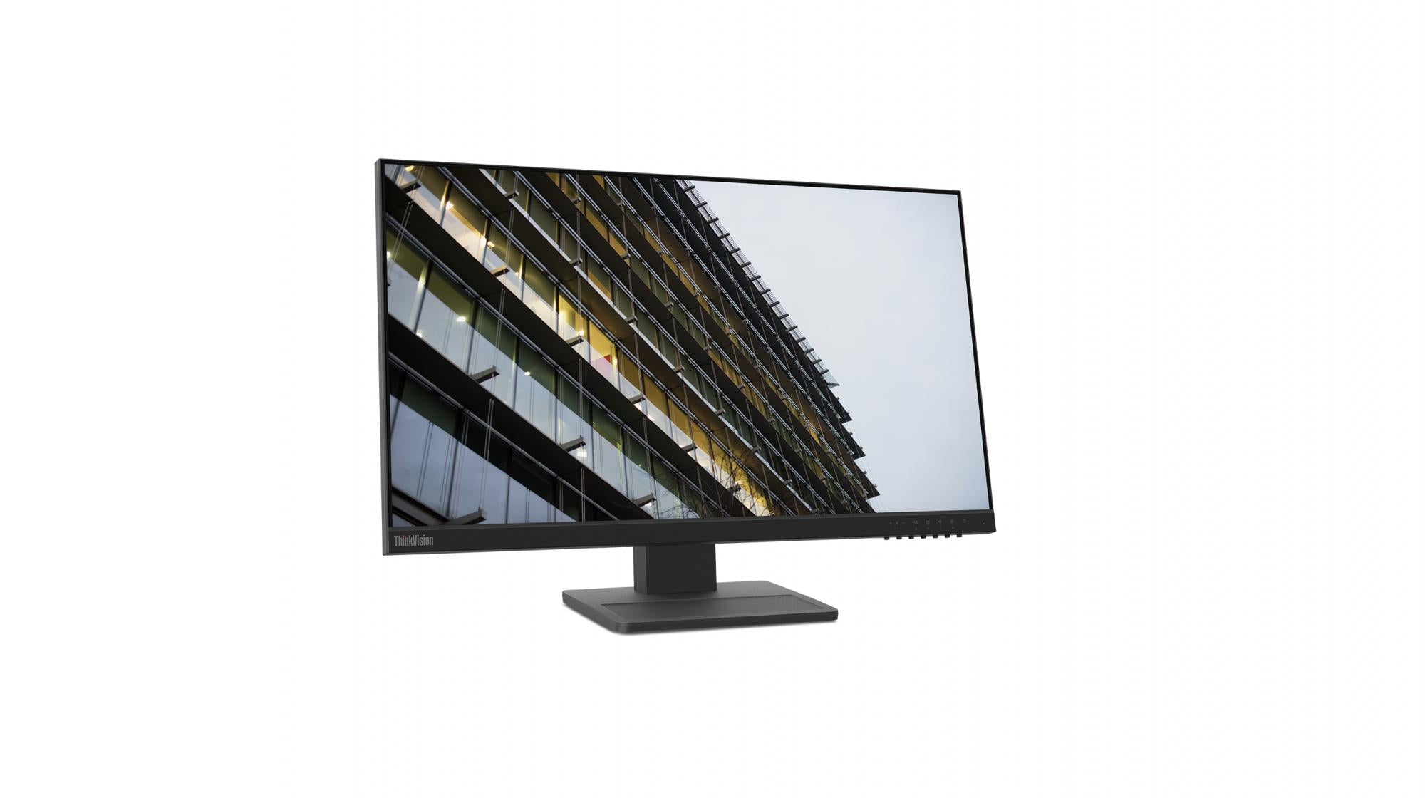 Lenovo ThinkVision E24-28 24 1920 x 1080 (Full HD) VGA (HD-15) HDMI DisplayPort 60Hz Pivot Skærm Lenovo