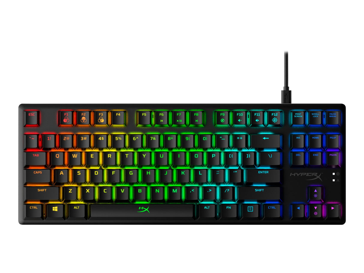 HyperX Alloy Origins Core Tastatur Mekanisk RGB Kabling USA Kingston Technology