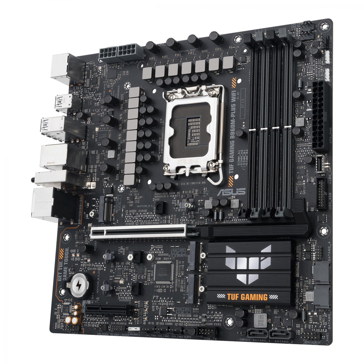 ASUS TUF GAMING B860M-PLUS WIFI (mATX, B860, LGA 1851, DDR5) ASUS
