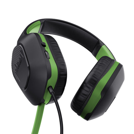 Trust GXT 415X Zirox gaming-headset – sort/grøn – produktbillede 5