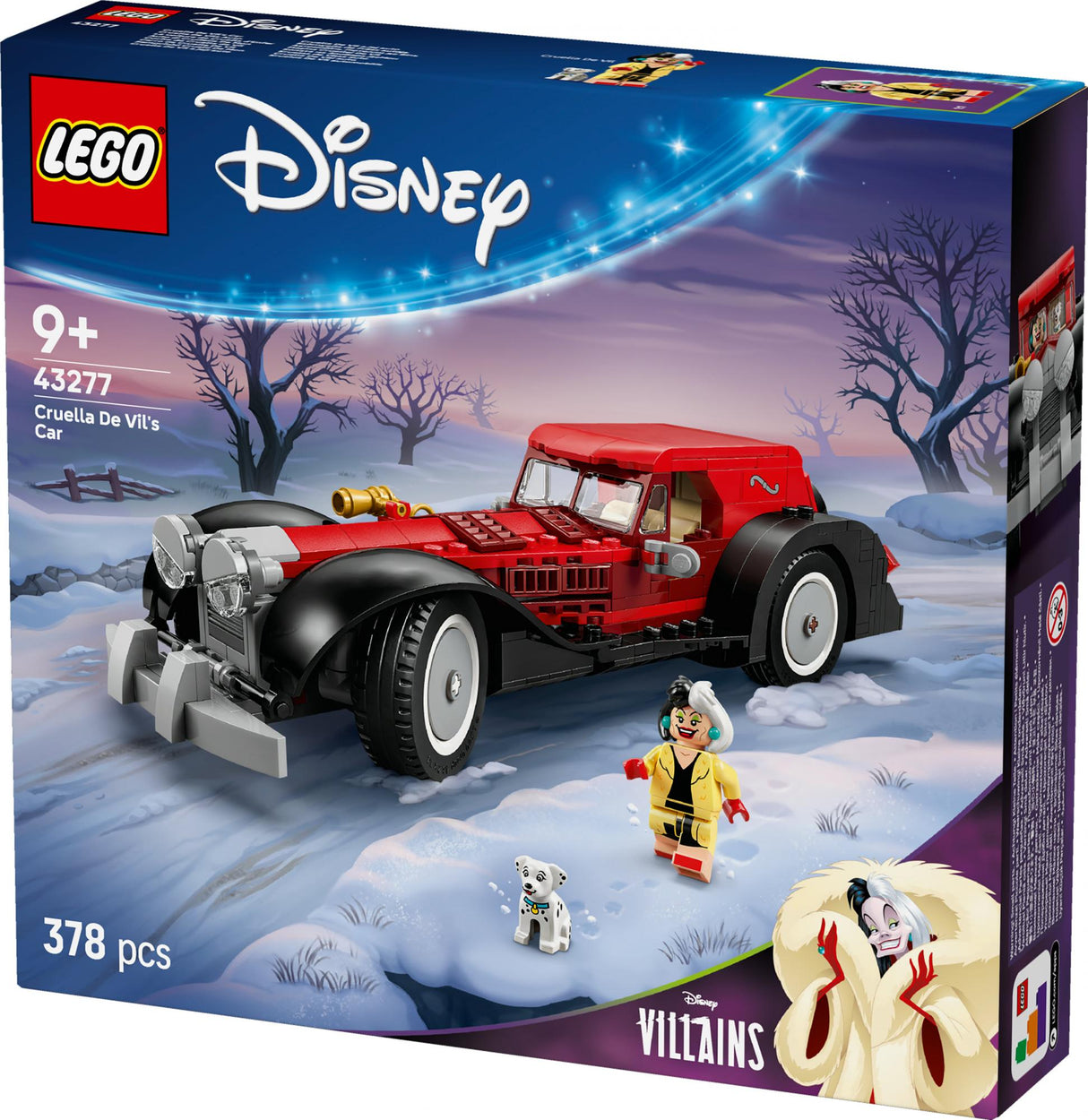 LEGO - Disney Classic - Cruella De Vil's Car (43277) LEGO