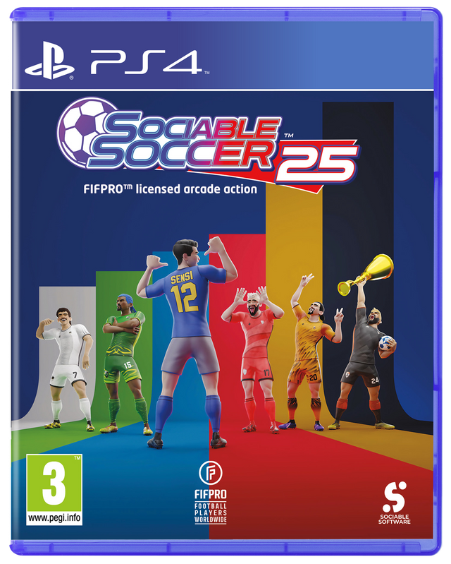 Sociable Soccer 25 – PlayStation 4 – spilomslag
