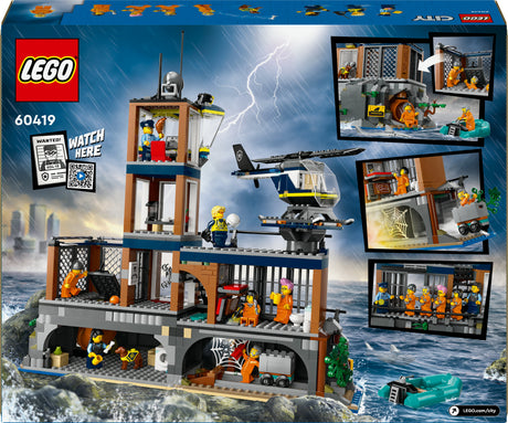 LEGO 60419 City Prison Island Police Station Construction Toy LEGO