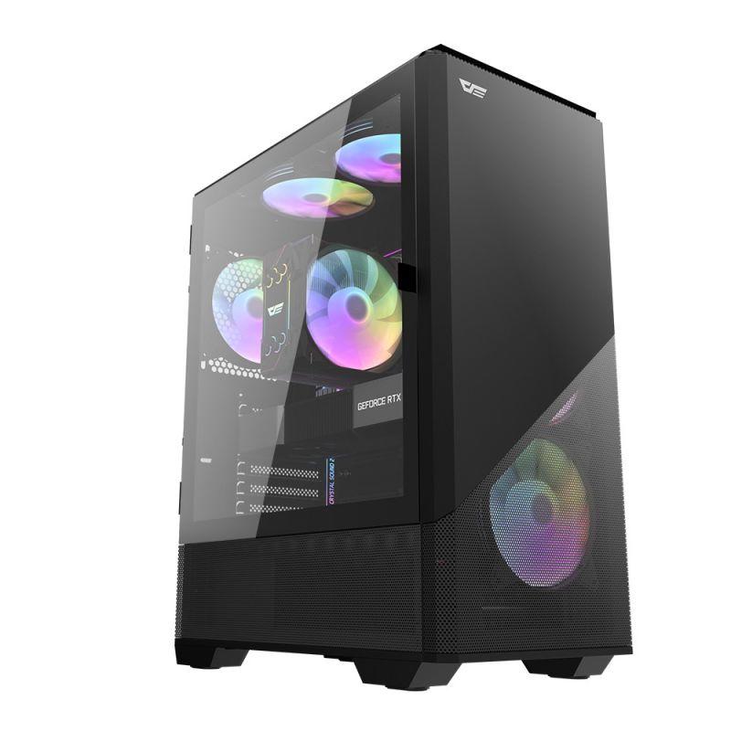 Computer kabinet Darkflash DLC31 ATX (grå) – Geekd
