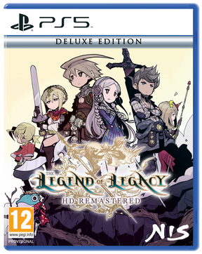 The Legend of Legacy HD Remastered (Deluxe Edition) – PlayStation 5 – spilomslag