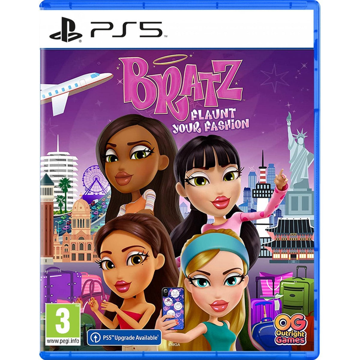 Bratz: Flaunt Your Fashion – PlayStation 5 – spilomslag