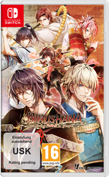 Birushana: Rising Flower of Genpei – omslag til Nintendo Switch