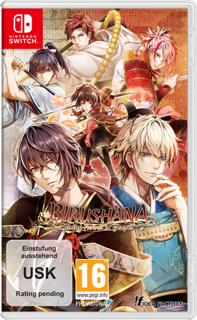 Birushana: Rising Flower of Genpei – omslag til Nintendo Switch