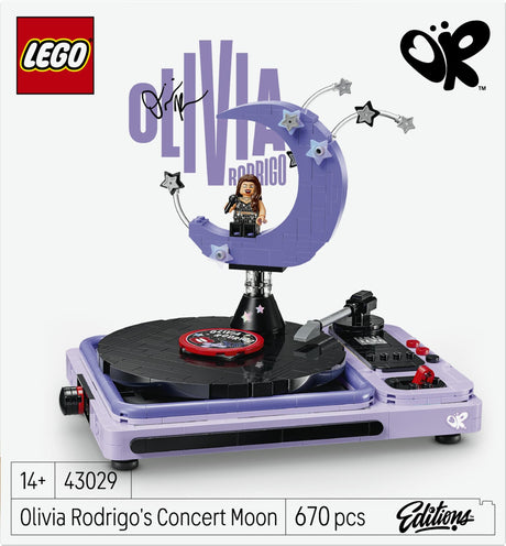 LEGO - Editions Music - Olivia Rodrigo's Concert Moon (43029) LEGO