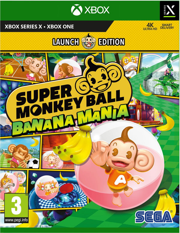 Super Monkey Ball Banana Mania – Launch Edition – Xbox One / Xbox Series X