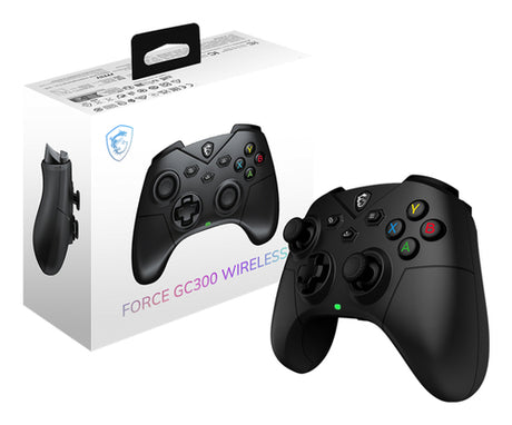 MSI FORCE GC300 Wireless – sort controller – controller med emballage