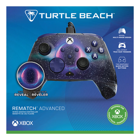 Turtle Beach Rematch Advanced Dark Cosmos – Xbox/PC – Emballagens front
