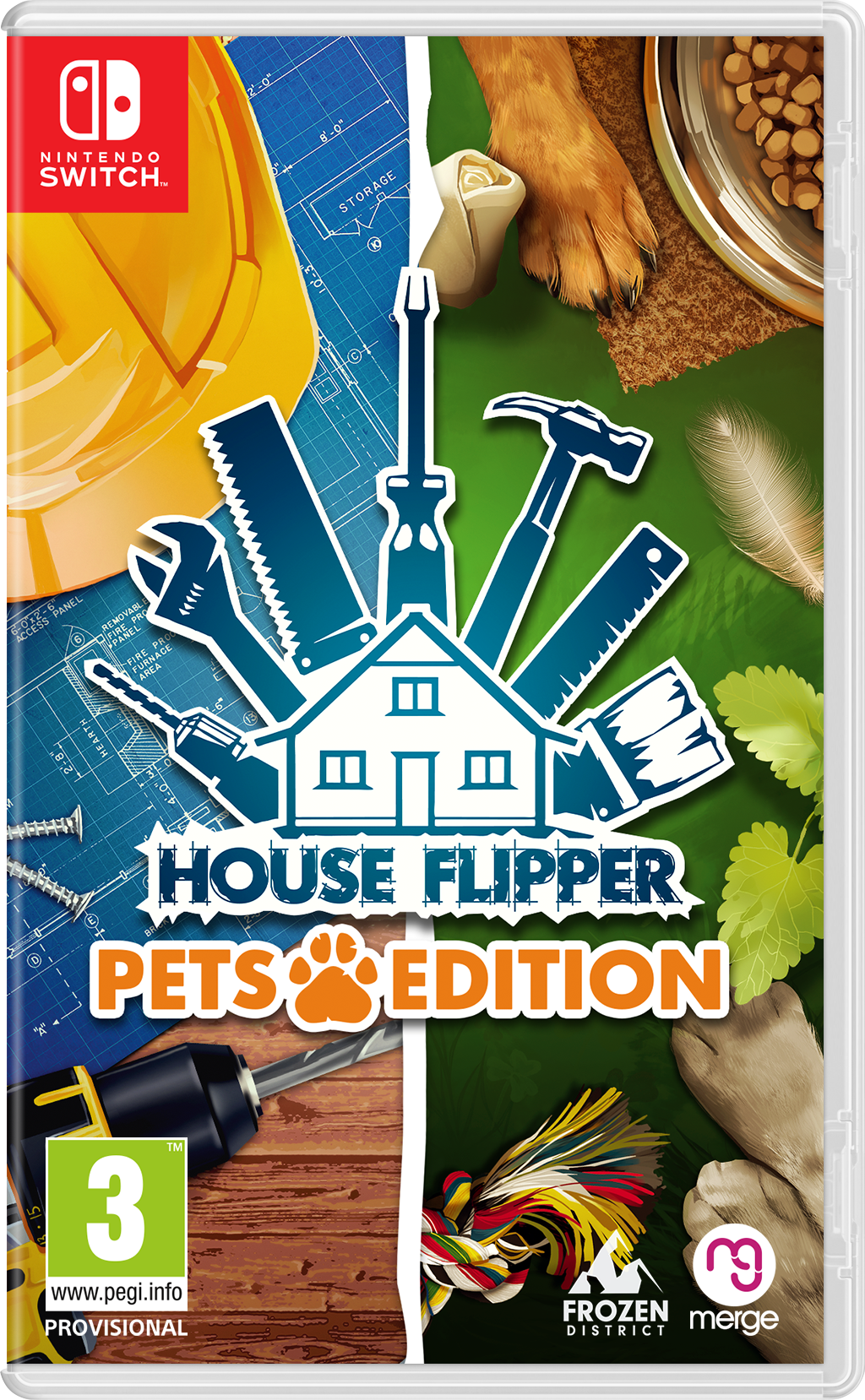 House Flipper - Pets Edition – omslag til Nintendo Switch