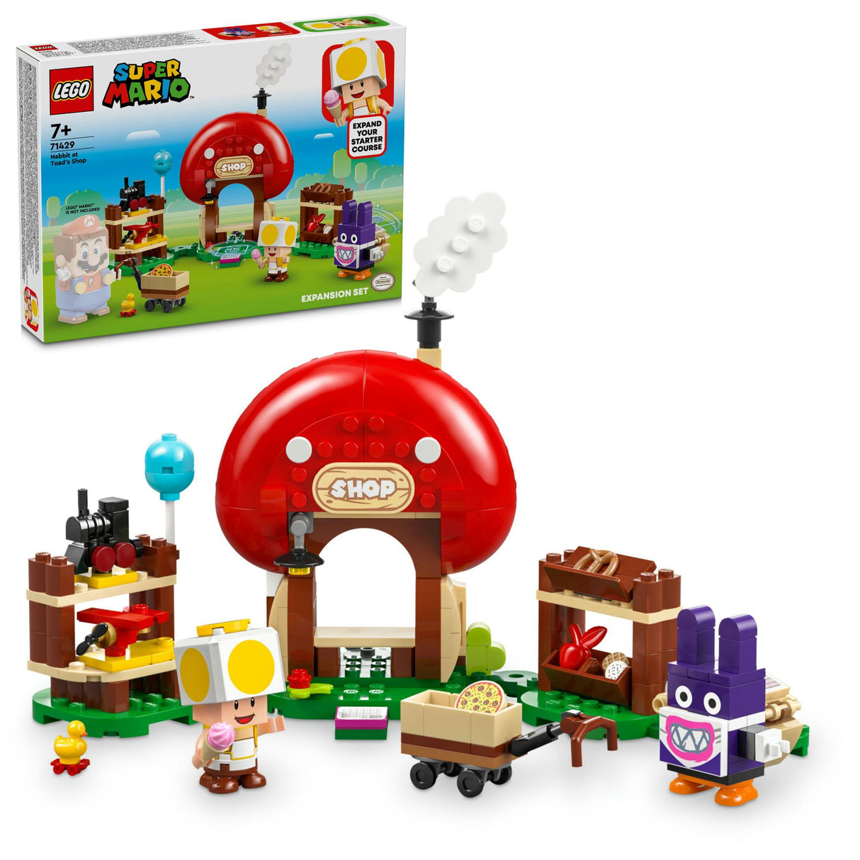 LEGO Super Mario - Nabbit at Toad's Shop Expansion Set (71429) LEGO