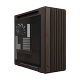 ASUS ProArt PA602 Wood Edition Retro Brown - Tempered Glass Panel – set skråt forfra