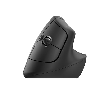 Logitech - Lift Right Vertical Ergonomic Mouse, Graphite/Black