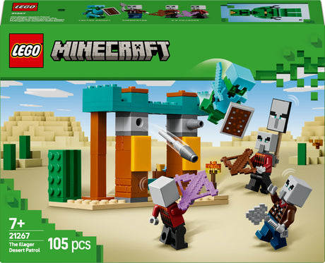 LEGO 21267 Minecraft The Illager Desert Patrol LEGO