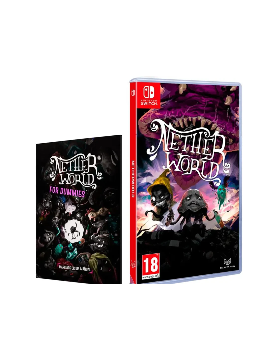 NetherWorld – Nintendo Switch – spilomslag