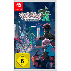 Pokémon Legends: Z-A – fysisk Nintendo Switch-udgave med tysk omslag
