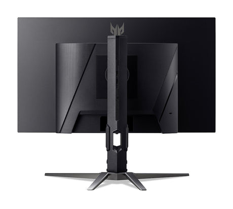 Acer Predator X27UF3 OLED – skærmens bagside og stativ