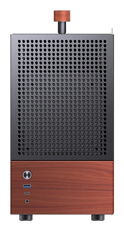 Jonsbo T6 Mini-Tower, Mini-ITX, Tempered Glass, Wood - Black Dongguan Sibositong Industrial Co., Ltd. (Jonsbo)