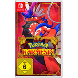 Pokémon Scarlet – fysisk Nintendo Switch-udgave med tysk omslag