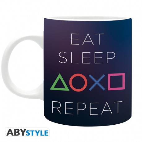 PlayStation Eat Sleep Repeat krus – 320 ml