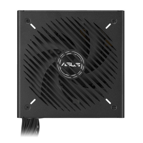 ASUS PRIME-650B-BLACK – blæser og kølegitter set ovenfra