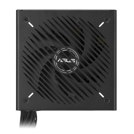 ASUS PRIME-650B-BLACK – blæser og kølegitter set ovenfra