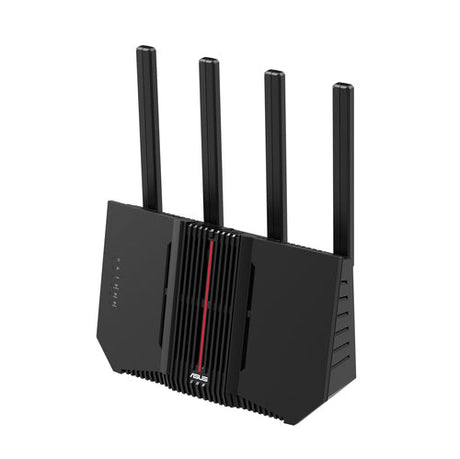 ASUS RT-BE92U – router og antenner set fra højre